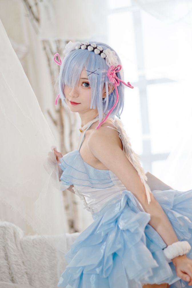 [花柒Hana] NO.01 蕾姆天使 [19P-75MB] - 图片5