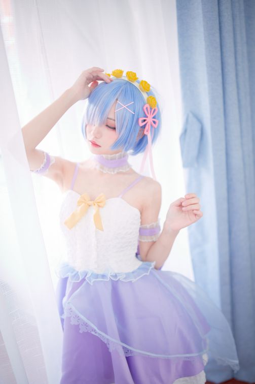 [花柒Hana] NO.02 天使蕾姆 [15P-34MB]