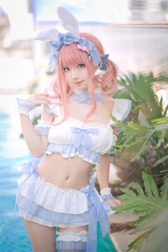 [花柒Hana] NO.04 夏日甜芯泳装写真 [37P-87MB] - 图片8