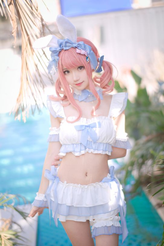 [花柒Hana] NO.04 夏日甜芯泳装写真 [37P-87MB] - 图片9
