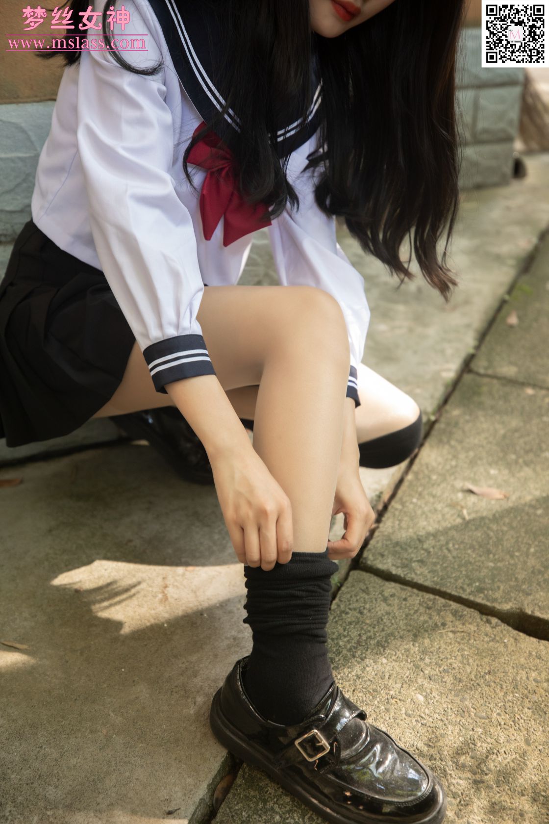[MSLASS梦丝女神] - 张芷馨 爱笑的少女 [687 MB] - 图片4