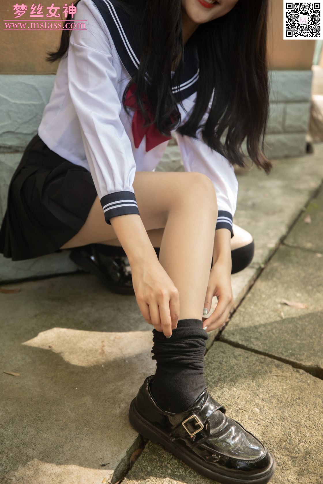 [MSLASS梦丝女神] - 张芷馨 爱笑的少女 [687 MB] - 图片5
