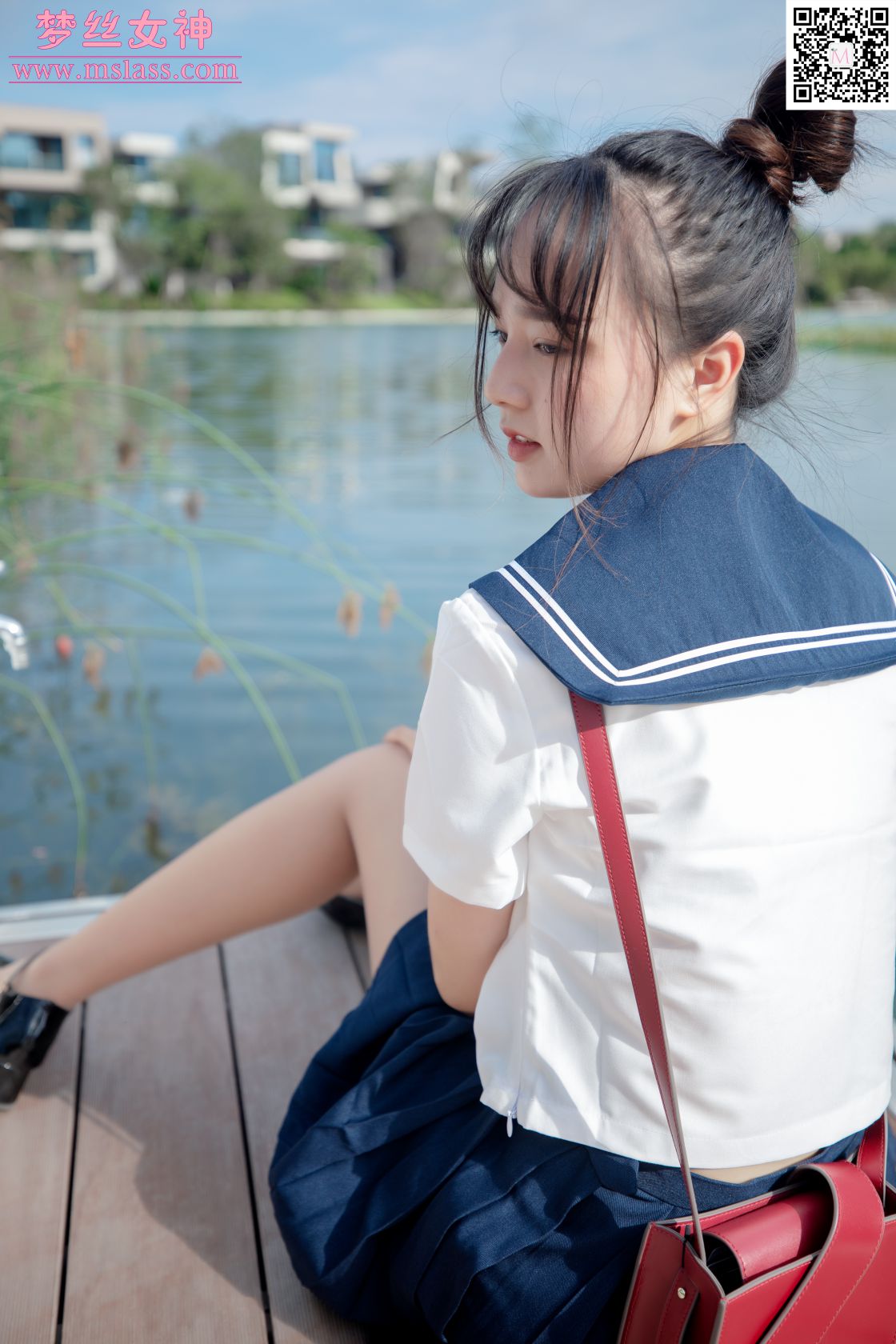 [MSLASS梦丝女神] - 玥玥 JK小女神 [1.03 GB] - 图片2