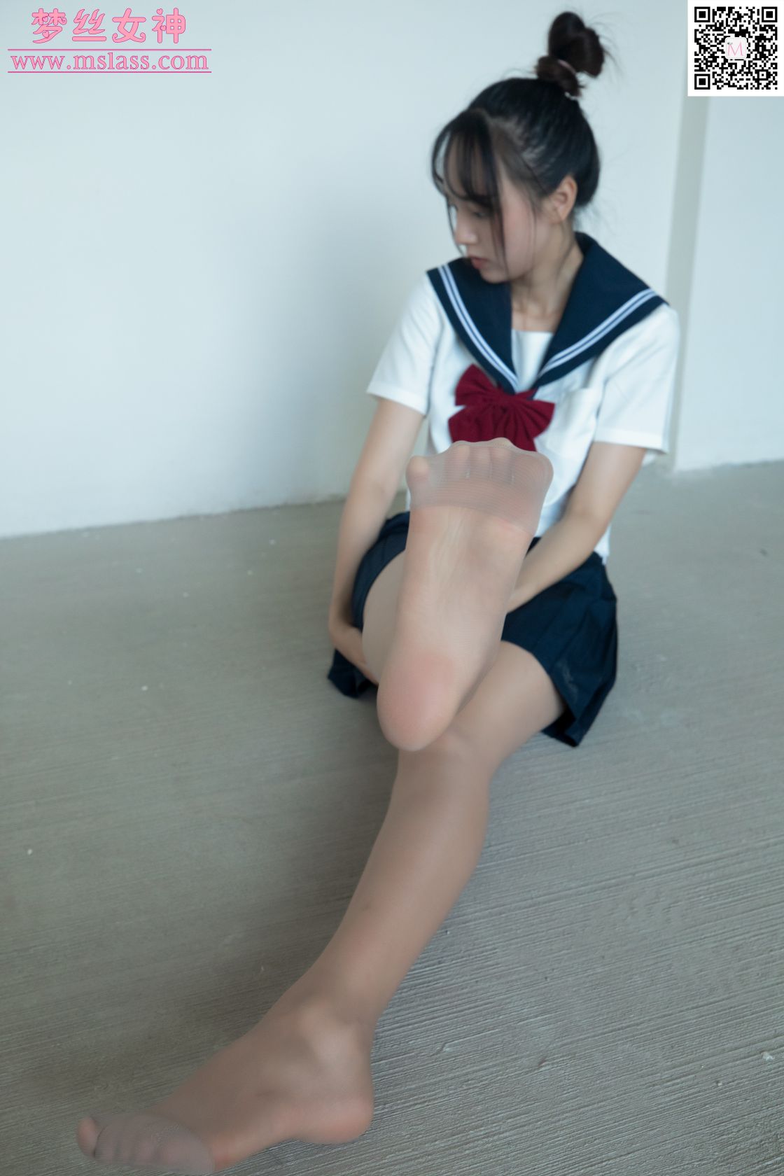 [MSLASS梦丝女神] - 玥玥 JK小女神 [1.03 GB] - 图片6