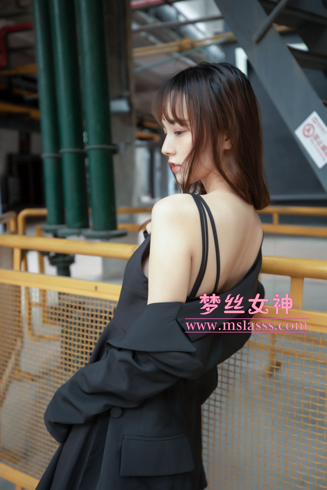 [MSLASS梦丝女神] - 玥玥 火车超自然系 [1.26 GB] - 图片2