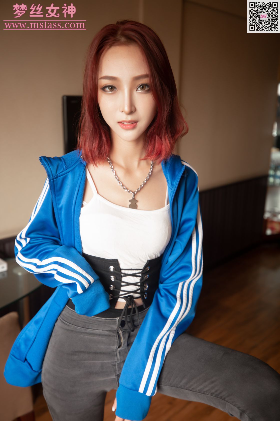 [MSLASS梦丝女神] - 乔儿回忆的校服（黑色版） [1.25 GB] - 图片2