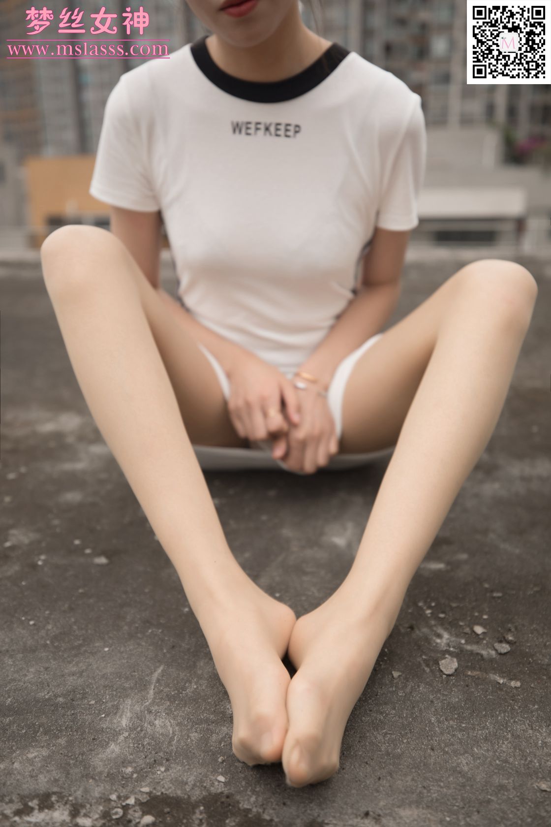[MSLASS梦丝女神] - 素岚 连体裙 [328 MB] - 图片5
