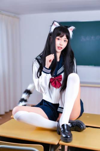003 虫皿虫皿 猫娘jk制服 [12P81MB] - 图片4