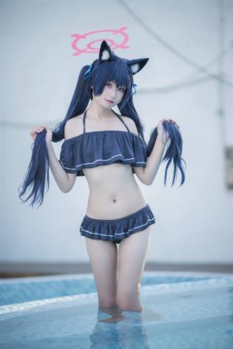 013 lunananya 202401B 黑见芹香（泳装）[27P174MB] - 图片3