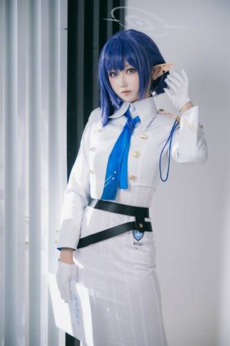 031 lunananya 蔚蓝档案 扇喜葵 [24P201MB] - 图片3