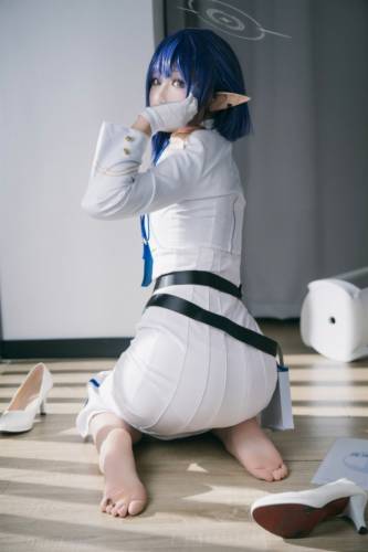 031 lunananya 蔚蓝档案 扇喜葵 [24P201MB] - 图片6