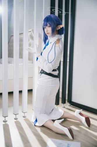 031 lunananya 蔚蓝档案 扇喜葵 [24P201MB] - 图片8