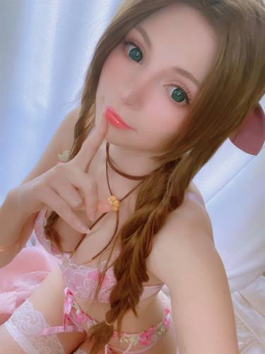 002 Peach milky Aerith Lingerie [30P6V224MB]