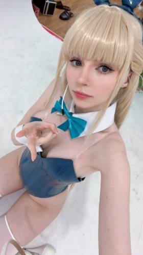 024 Peach milky Asuma Toki Bunny Suit [41P82.6M]
