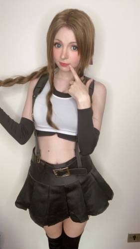 003 Peach milky Aerith Tifa Swap [66P237MB] - 图片2