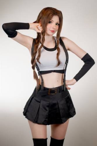 003 Peach milky Aerith Tifa Swap [66P237MB] - 图片7
