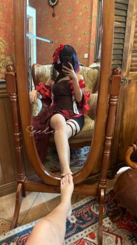 Seele麦麦 黑希旗袍物语 [61P8V973MB] - 图片2