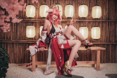 YuDan魚蛋 Yae Miko [25P460MB] - 图片6
