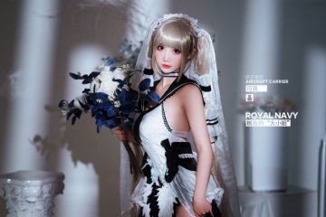 人气动漫Coser@面饼仙儿 可畏婚纱 [25P156MB] - 图片7