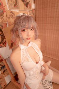 神楽坂真冬写真-白旗袍 [75P251MB] - 图片3