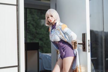 知名动漫Coser@rioko凉凉子 电光机王 貉 [51P8V1.58G] - 图片6
