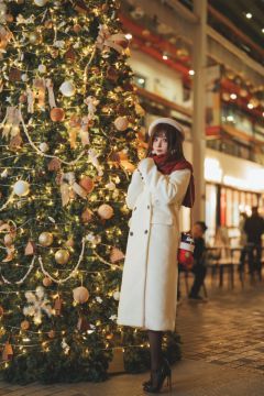 知名动漫Coser@rioko凉凉子 圣诞麋鹿套装 [50P9V986MB]