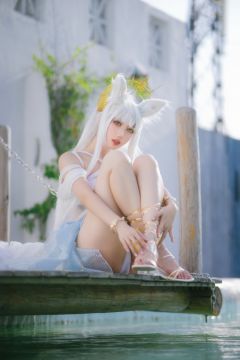 动漫博主@周叽是可爱兔兔 白金泳装 [23P339MB] - 图片3
