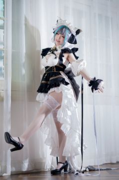 微博人气Coser@半半子 柴郡 [63P2V115MB] - 图片4