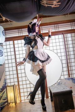 知名动漫博主@雪晴Astra 酒吞童子女仆 [62P13V1.44G] - 图片3