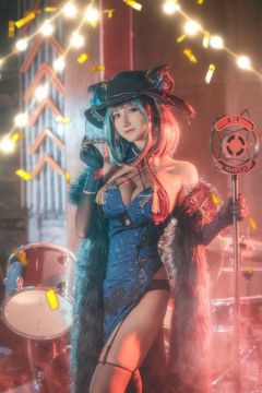 知名动漫博主@仙九Airi 柴郡旗袍 [22P369MB] - 图片4