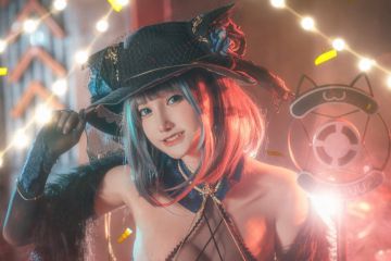 知名动漫博主@仙九Airi 柴郡旗袍 [22P369MB] - 图片8
