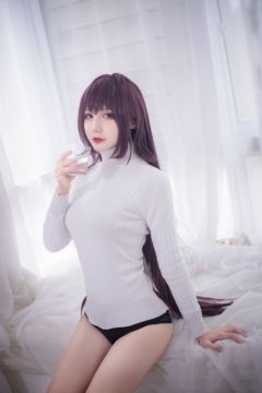 知名动漫博主@仙九Airi 斯卡哈毛衣 [21P225MB] - 图片4