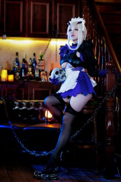 微博人气Coser@半半子 LancerAlter Maid [52P110MB] - 图片2